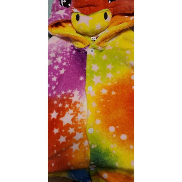 NWOT GIRLS UNICORN ONE PIECE PJS - Picture 4 of 9